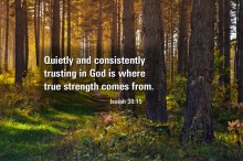 Trusting God in Affliction