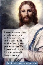 Blessed are those who are persecuted