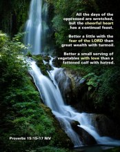 Verses about the Fear of the Lord