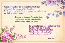Verses for Blessing and Encouragement