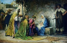 Wise Men visit the Infant Jesus