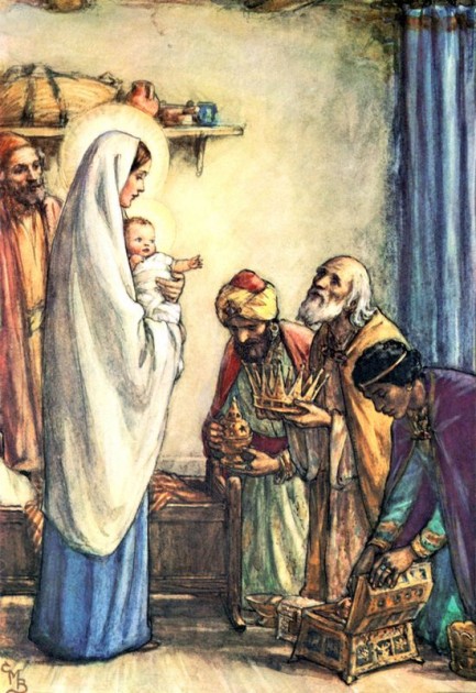 Wise Men visit the Infant Jesus