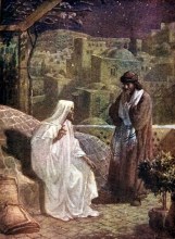 Nicodemus visits Jesus at Night