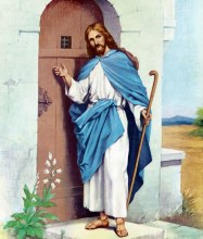 Jesus is Knocking at the Door by Heinrich Hofmann
