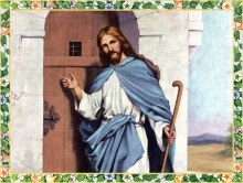 Jesus is Knocking at the Door by Heinrich Hofmann