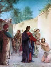 Jesus Heals a Man Who Was Born Blind