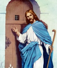 Jesus Knocks at the Door by Heinrich Hofmann