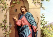 Jesus knocks on the door of your heart